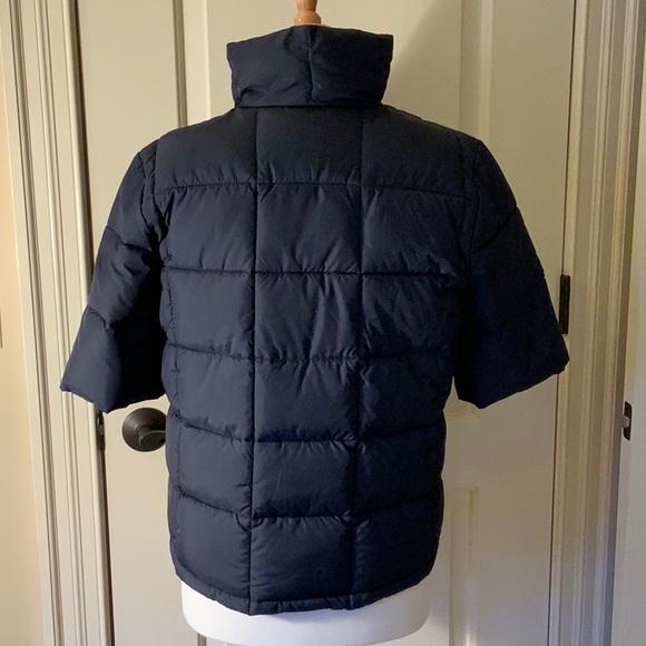 Puffer Vest with sleeves - Navy - Picture 4 of 6